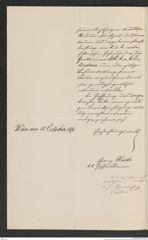 k.k. naturhistorisches Hofmuseum, Intendanzakten 1885-1896 (Hauer), Aktenzahl Z.619/1891, Seite 2